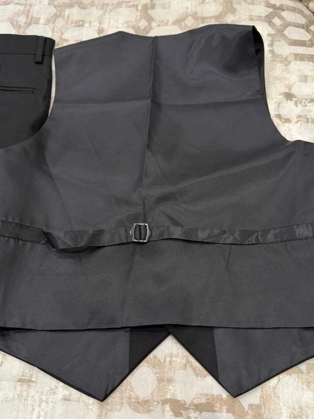 Men's Black Dress Vest - Classic Tailored Waistcoat